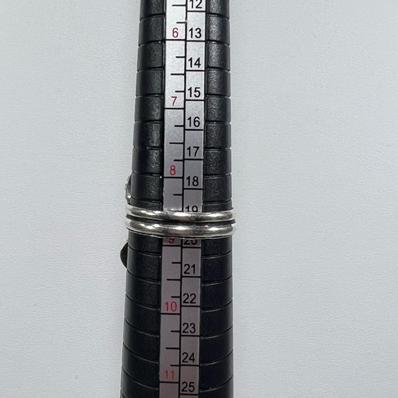 Add on Item - Amber Citrine 925 Ring size 8.5 - Picture 3 of 6